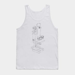 Retro microscope Tank Top